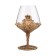 Cognac glass "Leo", 550 ml, gold
