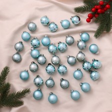 Set of balls plastic D-3 cm, 36 pcs 