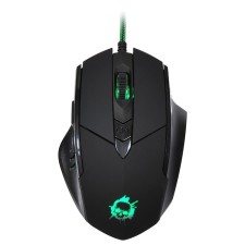 Мышь Оклик 815G INFERNO черный оптическая (2400dpi) USB (6but)