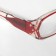 Ready glasses east 8852, burgundy color, bending pipe, -2.5