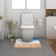 Bathroom mat Ethel "Waves", 50x40 cm, velor