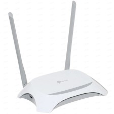 Wi-Fi роутер TP-Link TL-WR842N, 300 Мбит/с, 4 порта 100 Мбит/с, белый