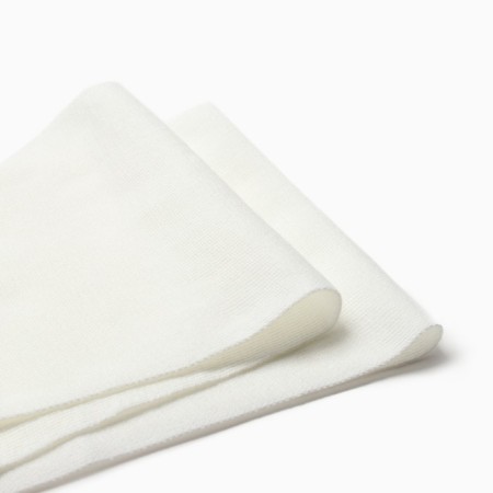 Children's scarf, milk color, size 144x20 cm-1