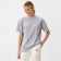 Women's T-shirt Minaku Oversize Fit: Light gray color, river 48