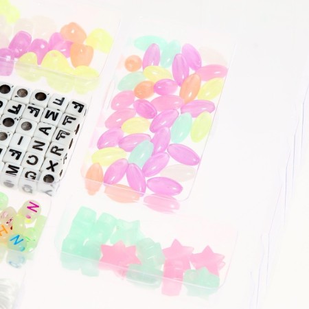 Set for creativity "Create your decoration", luminous beads-6