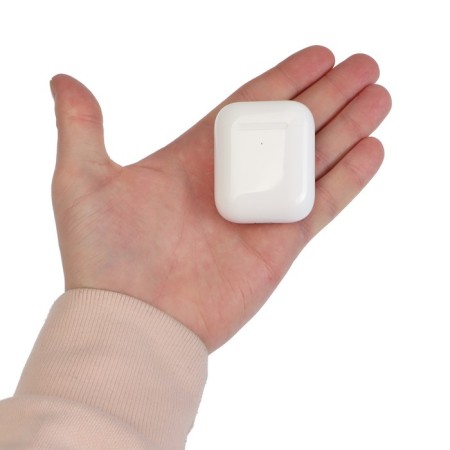 Wireless headphones Windigo W22, TWS, Bluetooth 5.0, 40/500 mAh, sensor, glossy, white-12