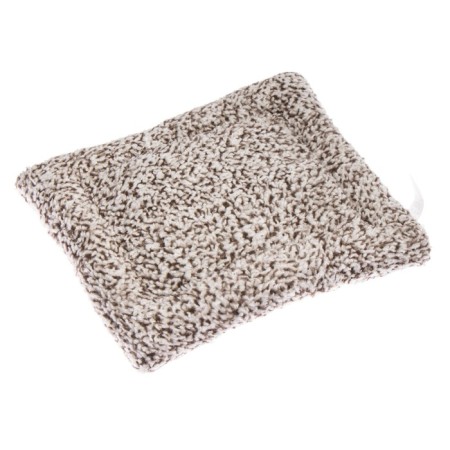 Toy on a car panel, a dog on a pillow, gray color-2