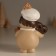Souvenir Polystone "Snowman-Condic with a Christmas tree on the cap" 9x6x13 cm