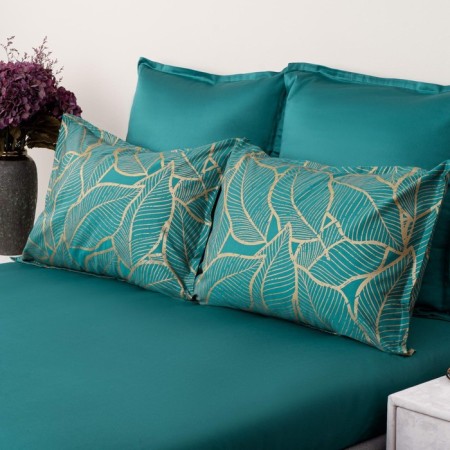 Sofi de Marko Beverli bedding bedding, size 240x270 cm, 220x240 cm, 50x70 cm - 2 pcs, sea wave color-1