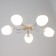 Chandelier "Eliya" 5he27 40W Belo-chromovy 49x49x18 cm Bayerlux