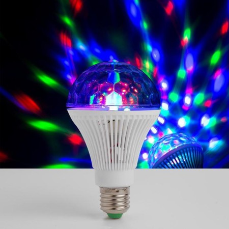 Light device "Mini Disko-Shar" 8 cm, E27, glow RGB
