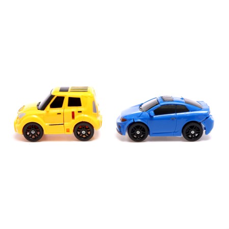 The Hero robot, transforms, assembled from 2 cars-6