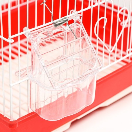 Poultry cell is equipped BD-1/2Q, 30 x 23 x 39 cm, red-5