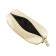 Cosmetic bag with zipper, Powder color