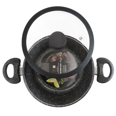 Panairo Chief Induction, induction, with a lid, the handle Soft-Touch, 3.3 liters-2