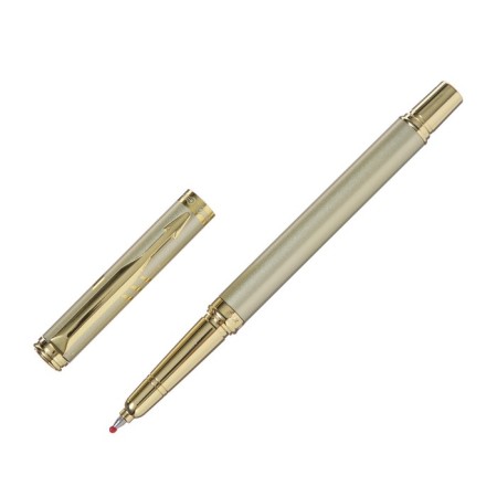 Handle Gift Roller in the leatherette case PB IT, matte gold/gold-2