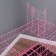 A cell with a dog for dogs, 130 x 60 x 70 cm, pink
