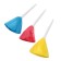 Dust removal brush, color mix