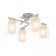 Ceiling Citilux Cutilux CL111140, 42.5x42.5x24.5 cm, 4x75W, E27, Gray color