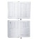 The diary is low, PVC cover, A5 format, 140 sheets in a cage, with pockets, mix