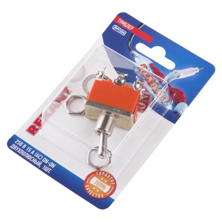 Tumbbler 250V 15A (6C) ON-on two-pole (KN-202) rexant (in pack. 1pcs)-1