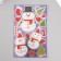 Plastic foil sticker "Snowman" Violet 24.5x13.2 cm