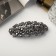 Hair hairpin "Grace" butterflies, 8 cm, black