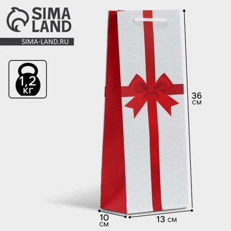 Gift package for a bottle, packaging, Bant, 36 x 13 x 10 cm