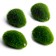 The basis for creativity "Stone with Moss" set of 4 pcs., Size 1 pc. - 5 × 1.5 × 3 cm