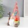 Polystone souvenir "Dwarf with apples in a pink cap" 17.5x12 cm