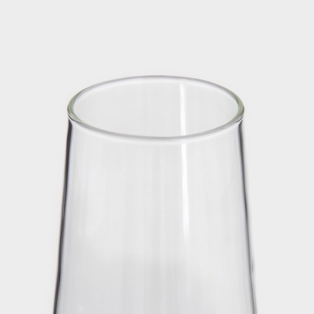 Glasses Magistro "Nolan", 500 ml, 8 × 15 cm, set 2 pcs, glass, transparent-2