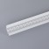 Ceiling skirting board C15/40 "Wave" silver, 39x39x2000
