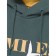 Sweatshirt for boys, height 110 cm, green color