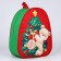 New Year's children's backpack "Bear with a Christmas tree", 30*25 cm, for the New Year