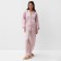 Female pajamas (shirt, trousers) KAFTAN "strip", powder, p.44-46