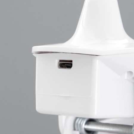 Lamp table sensor on the junction "NUVOOV" 3 modes LED 9W USB white 12.5x7x45.5cm Risalux 44250-8