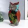 Souvenir Polystone Light "Eaglestone with succulents" from the solar battery 26.5x15.5 cm