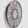 Wall clock, series: loft, "Besar", smooth move, d = 60 cm