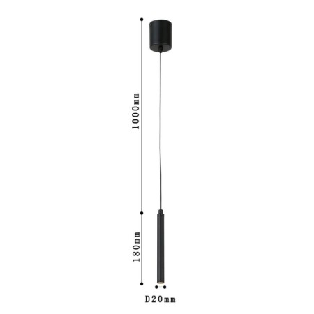 Suster Cornetta 20 mm, LED 1W-1
