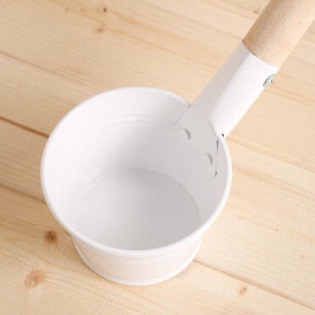Bath bucket, 0.5 l, white-1