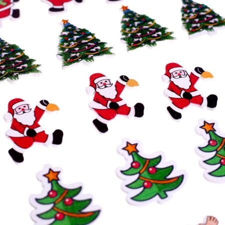 Set for the decor "New Year came" 24 pcs., Mix-2