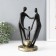 Polystone souvenir "Strength in unity" Black 12x17.5x26.5 cm
