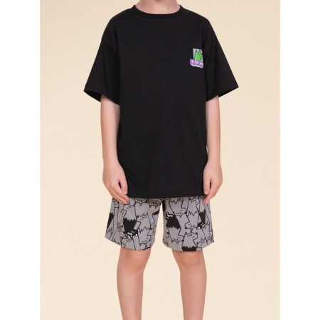 Set for boys, height 92 cm, black color-1