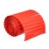 Border tape, 0.2 × 9 m, thickness 0.6 mm, plastic, corrugation, terracott, Greengo