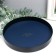 Steel for trifles metal, claim. Circle "Circle" black-blue 20x20x2.5 cm