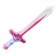 I Infective toy "Sword with a pattern", 60 cm, color mix