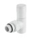 Set of design-valules Royal Thermo Piano, corner, 1/2 ", white