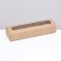 Box for 5 sweets with a shell, with a window, with thin dividers, craft 21x5x3.3 cm