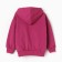 Sweatshirt for girls pile, plum color, height 110