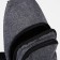 Male sling bag from textiles, gray color